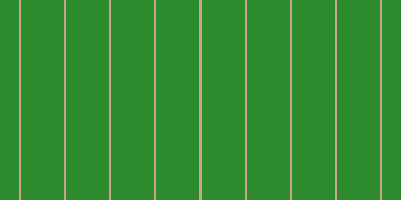 #2d8b2d, #caa393 vertical lines, four pixels wide, eighty-six pixels apart