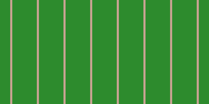 #2d8b2d, #caa393 vertical lines, eight pixels wide, ninety-four pixels apart