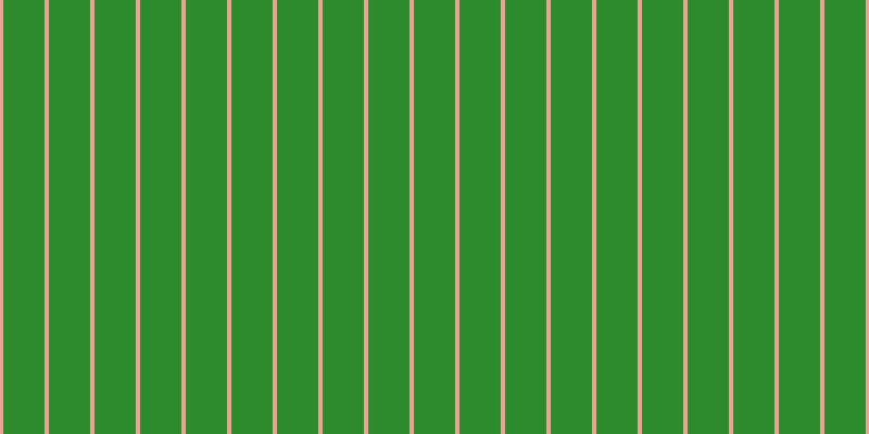 #2d8b2d, #eba393 vertical lines, four pixels wide, thirty-eight pixels apart