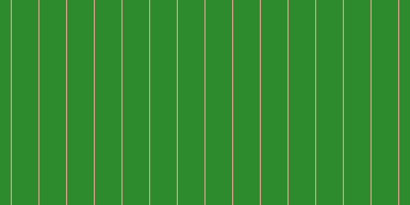 #2d8b2d, #eba393 vertical lines, two pixels wide, fifty-two pixels apart