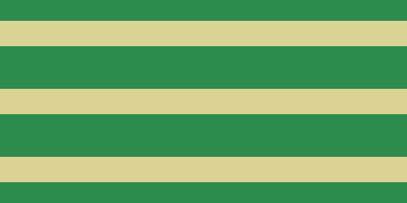 #2d8b4e, #dbd393 horizontal lines, fifty pixels wide, eighty-four pixels apart