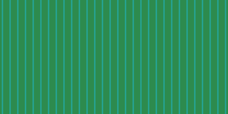 #2d8b4e, #25a393 vertical lines, five pixels wide, twenty-two pixels apart