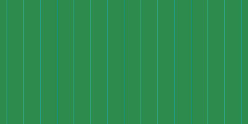 #2d8b4e, #25a393 vertical lines, two pixels wide, fifty-two pixels apart