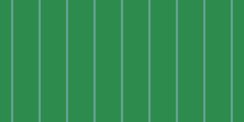 #2d8b4e, #67a393 vertical lines, seven pixels wide, eighty-three pixels apart