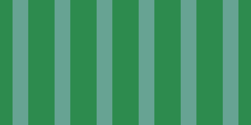 #2d8b4e, #67a393 vertical lines, fifty pixels wide, eighty-four pixels apart