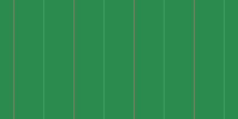 #2d8b4e, #caa393 vertical lines, one pixels wide, one hundred pixels apart