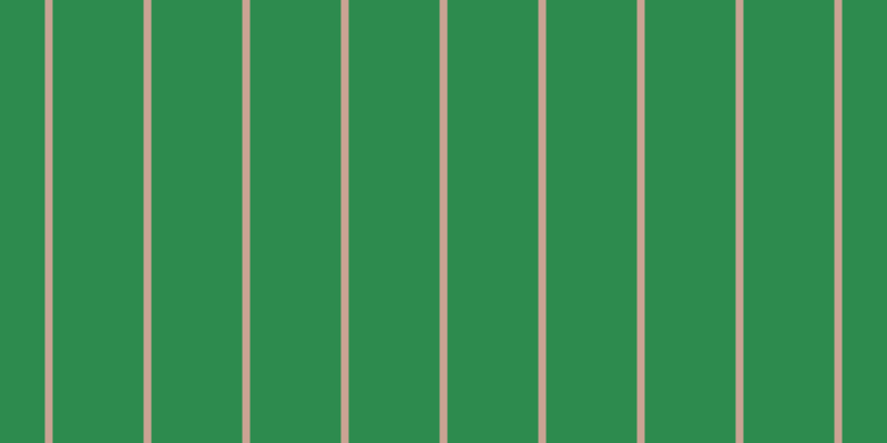 #2d8b4e, #caa393 vertical lines, seven pixels wide, eighty-two pixels apart