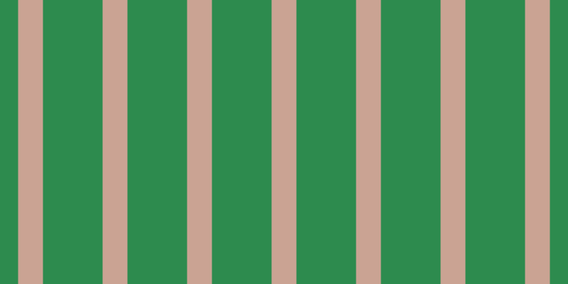 #2d8b4e, #caa393 vertical lines, thirty-five pixels wide, eighty-four pixels apart