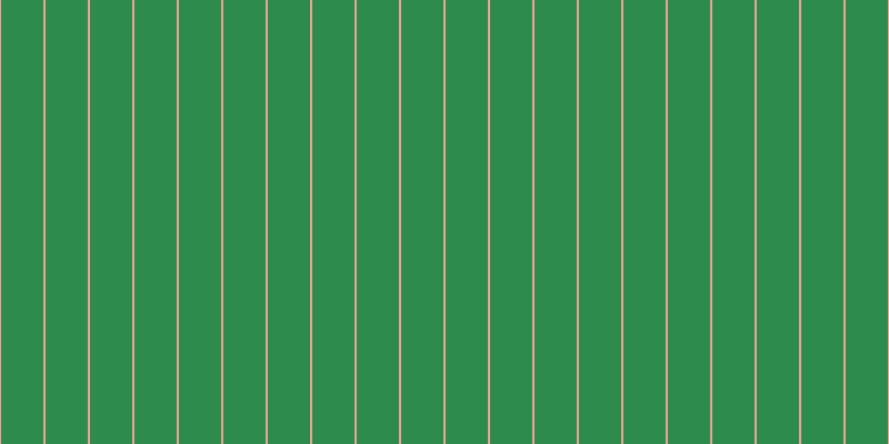 #2d8b4e, #eba393 vertical lines, two pixels wide, thirty-eight pixels apart