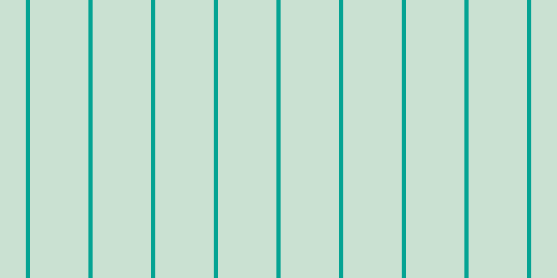 #2d8b4e (25%), #04a393 vertical lines, six pixels wide, eighty-four pixels apart