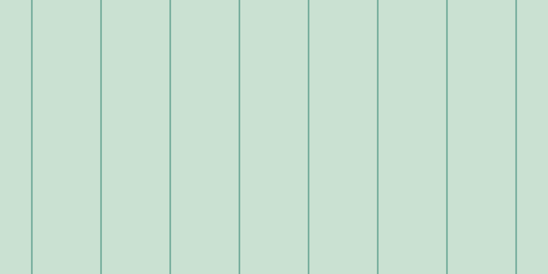 #2d8b4e (25%), #67a393 vertical lines, two pixels wide, ninety-nine pixels apart