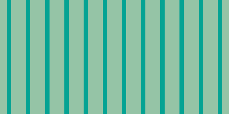 #2d8b4e (50%), #04a393 vertical lines, fifteen pixels wide, fifty-two pixels apart