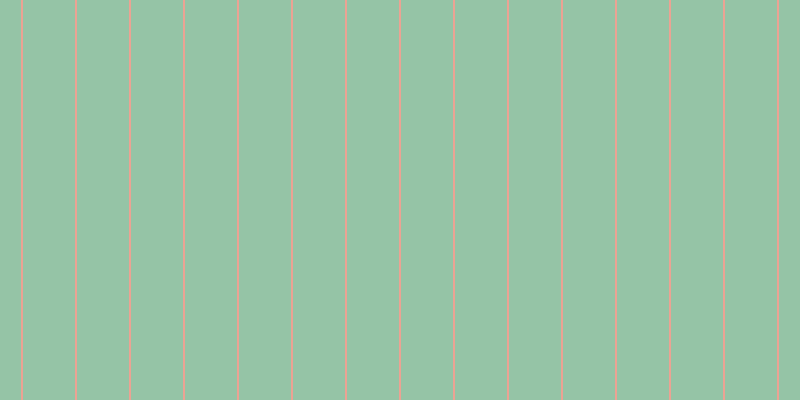 #2d8b4e (50%), #eba393 vertical lines, two pixels wide, fifty-two pixels apart