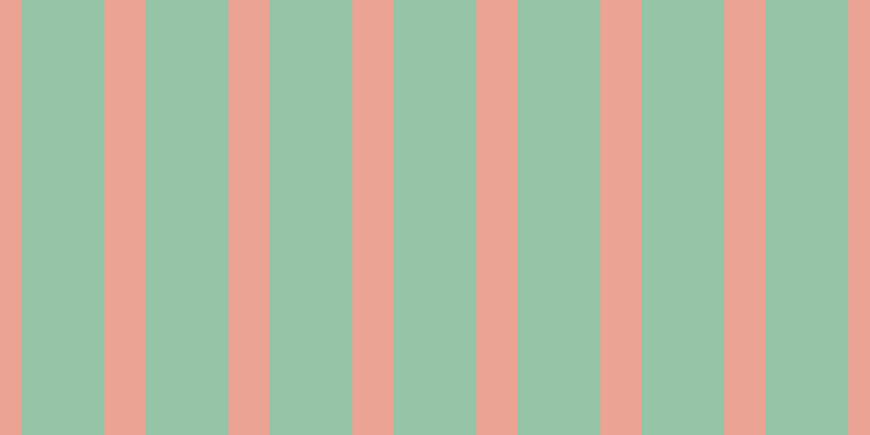 #2d8b4e (50%), #eba393 vertical lines, thirty-eight pixels wide, seventy-six pixels apart