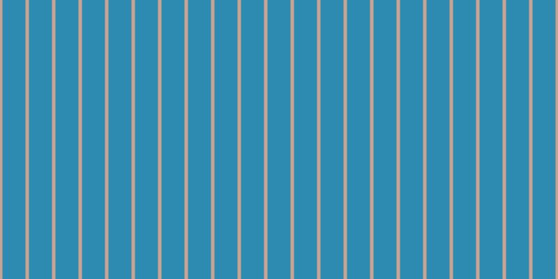 #2d8bb1, #caa393 vertical lines, five pixels wide, thirty-three pixels apart