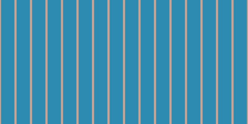 #2d8bb1, #caa393 vertical lines, seven pixels wide, forty-three pixels apart