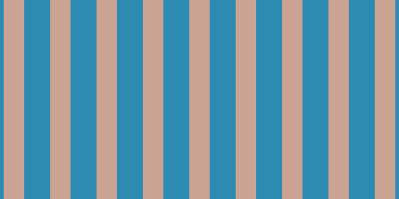 #2d8bb1, #caa393 vertical lines, forty-one pixels wide, fifty-two pixels apart