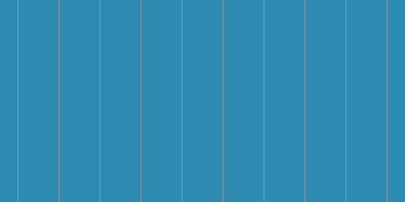 #2d8bb1, #caa393 vertical lines, one pixels wide, eighty pixels apart