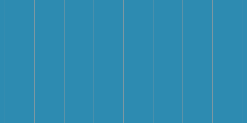 #2d8bb1, #caa393 vertical lines, one pixels wide, ninety-five pixels apart