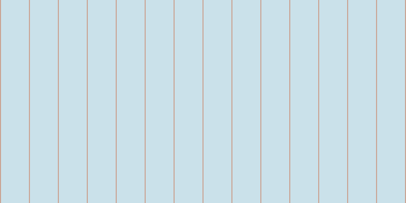 #2d8bb1 (25%), #caa393 vertical lines, two pixels wide, fifty-five pixels apart
