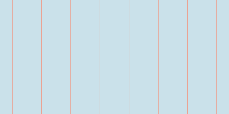 #2d8bb1 (25%), #eba393 vertical lines, two pixels wide, one hundred pixels apart