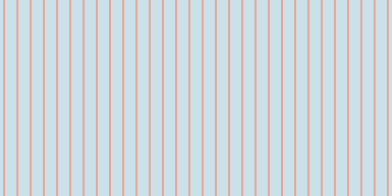 #2d8bb1 (25%), #eba393 vertical lines, four pixels wide, twenty-three pixels apart