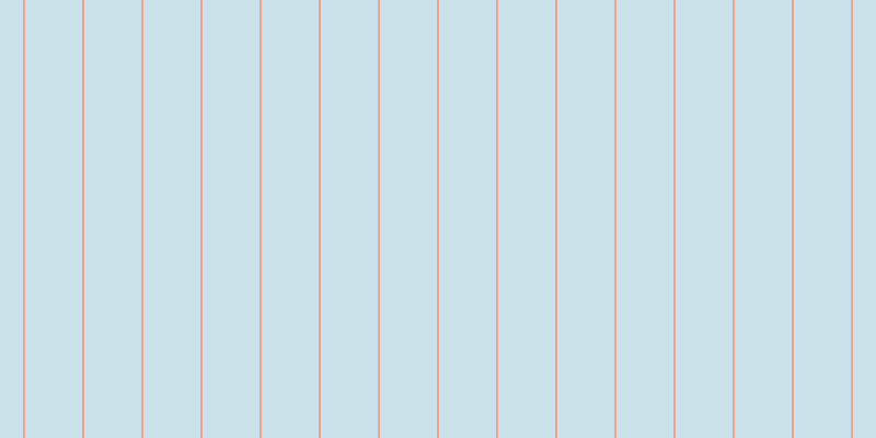 #2d8bb1 (25%), #eba393 vertical lines, two pixels wide, fifty-two pixels apart