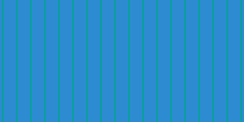 #2d8bd2, #04a393 vertical lines, five pixels wide, forty-one pixels apart