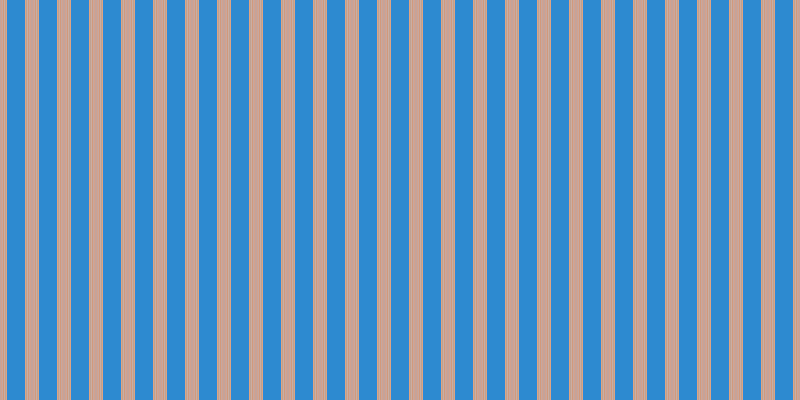 #2d8bd2, #caa393 vertical lines, fourteen pixels wide, eighteen pixels apart