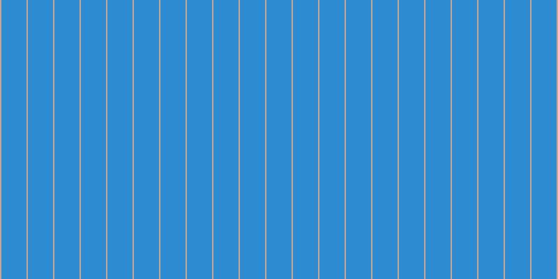 #2d8bd2, #caa393 vertical lines, two pixels wide, thirty-six pixels apart