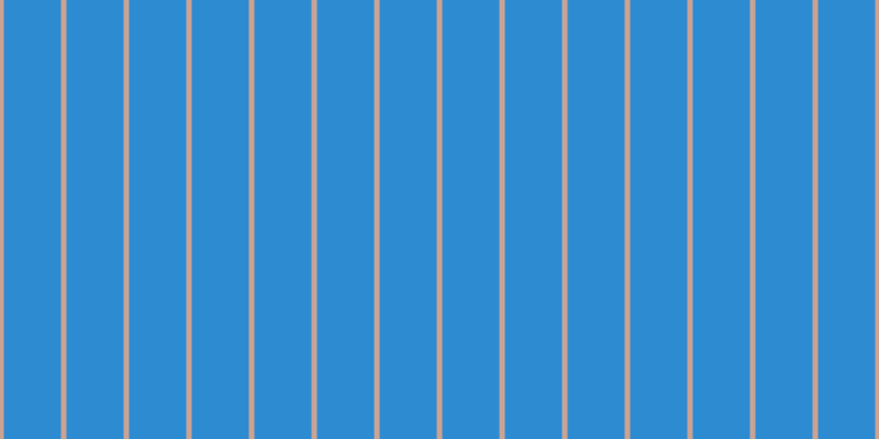#2d8bd2, #caa393 vertical lines, five pixels wide, fifty-two pixels apart