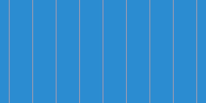 #2d8bd2, #eba393 vertical lines, two pixels wide, eighty-nine pixels apart
