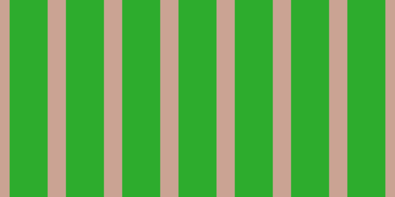#2dac2d, #caa393 vertical lines, thirty-seven pixels wide, seventy-seven pixels apart