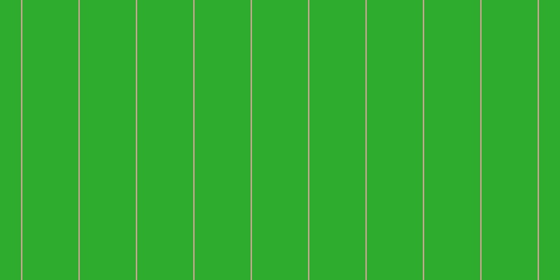 #2dac2d, #caa393 vertical lines, two pixels wide, eighty pixels apart