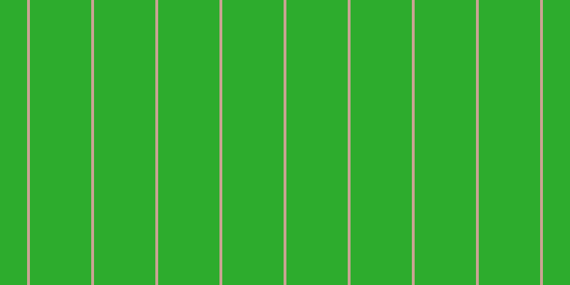 #2dac2d, #caa393 vertical lines, four pixels wide, eighty-six pixels apart