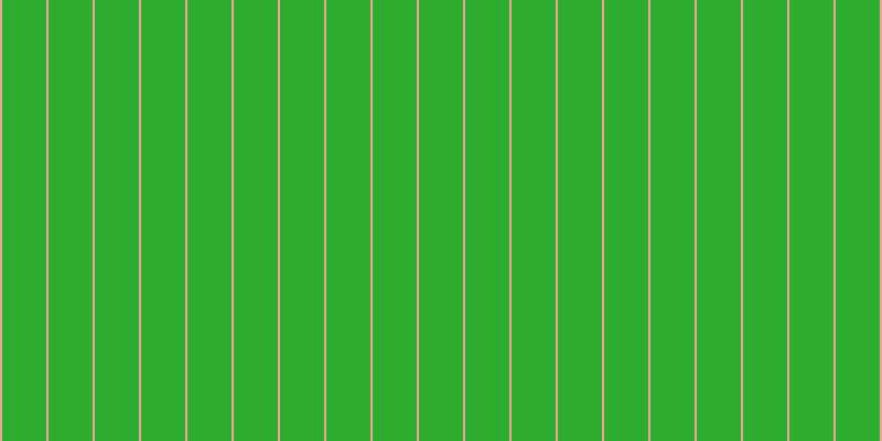 #2dac2d, #eba393 vertical lines, two pixels wide, forty pixels apart