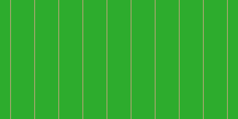 #2dac2d, #eba393 vertical lines, two pixels wide, seventy-nine pixels apart