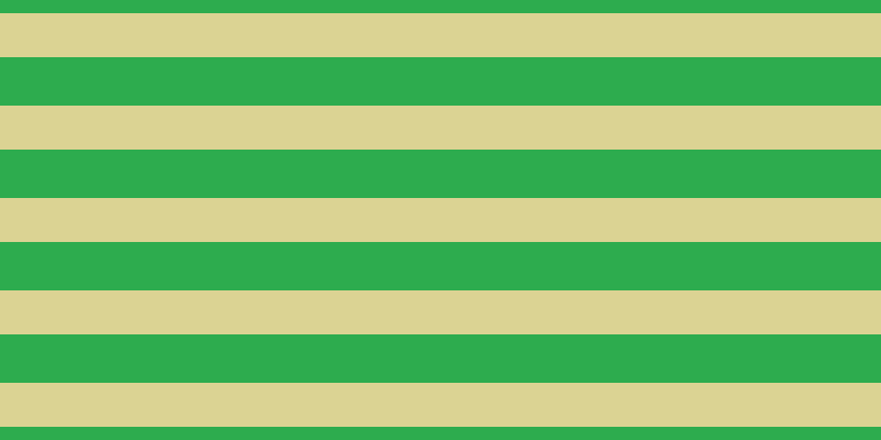 #2dac4e, #dbd393 horizontal lines, forty pixels wide, forty-four pixels apart