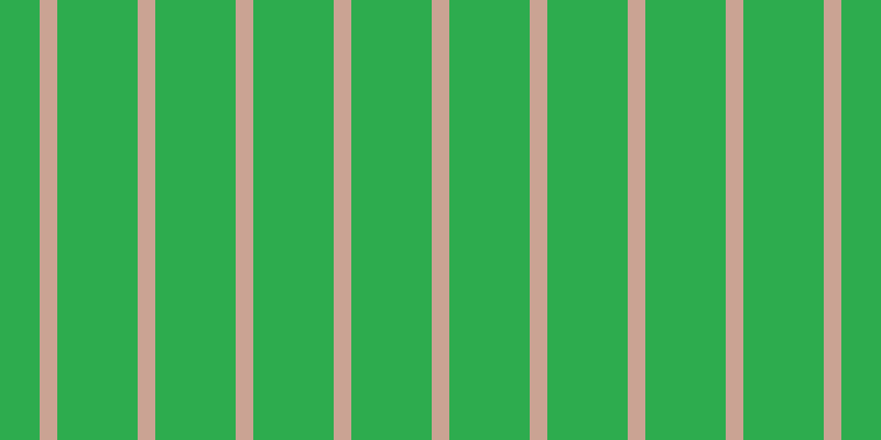 #2dac4e, #caa393 vertical lines, sixteen pixels wide, seventy-three pixels apart