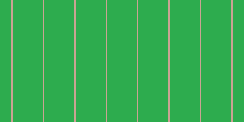 #2dac4e, #caa393 vertical lines, five pixels wide, ninety-eight pixels apart