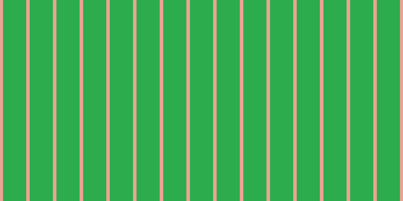 #2dac4e, #eba393 vertical lines, seven pixels wide, forty-six pixels apart