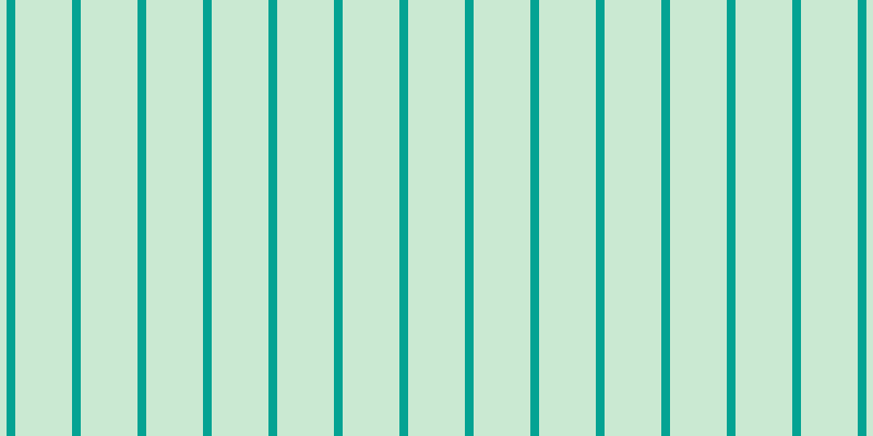 #2dac4e (25%), #04a393 vertical lines, eight pixels wide, fifty-two pixels apart