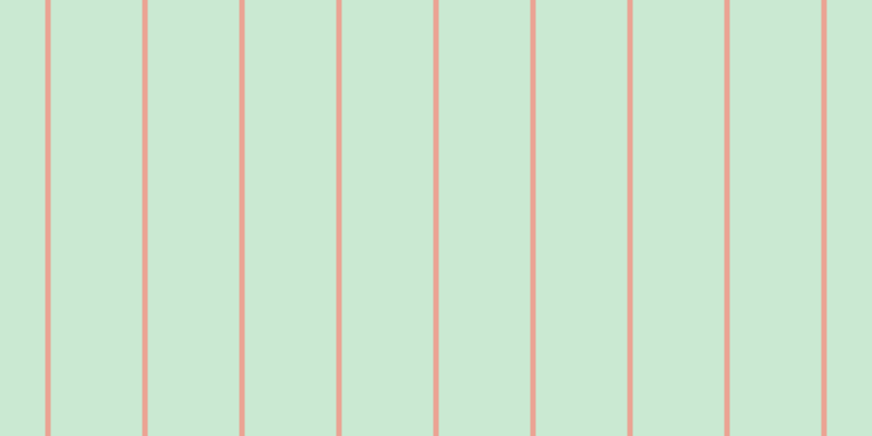 #2dac4e (25%), #eba393 vertical lines, five pixels wide, eighty-four pixels apart