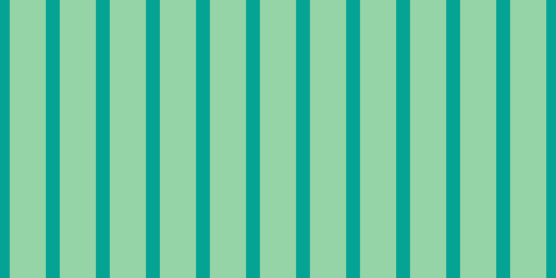 #2dac4e (50%), #04a393 vertical lines, twenty pixels wide, fifty-two pixels apart