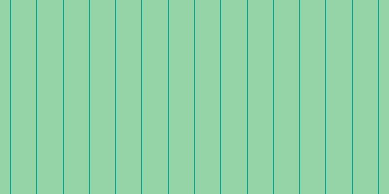 #2dac4e (50%), #04a393 vertical lines, two pixels wide, fifty-two pixels apart