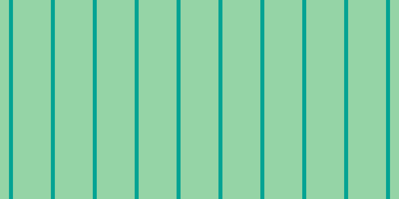 #2dac4e (50%), #04a393 vertical lines, eight pixels wide, seventy-six pixels apart