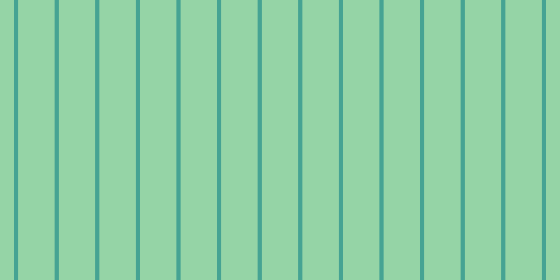 #2dac4e (50%), #46a393 vertical lines, six pixels wide, fifty-two pixels apart