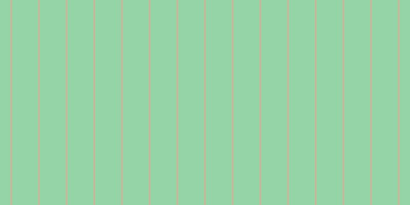 #2dac4e (50%), #eba393 vertical lines, two pixels wide, fifty-two pixels apart