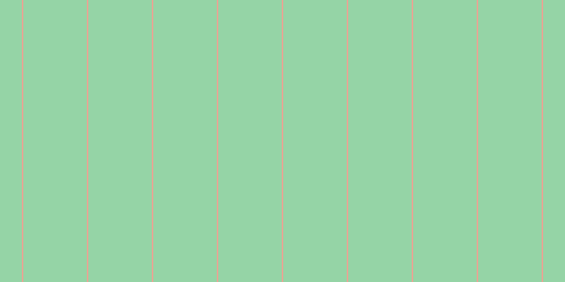 #2dac4e (50%), #eba393 vertical lines, two pixels wide, ninety pixels apart