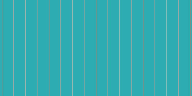 #2dacb1, #caa393 vertical lines, two pixels wide, forty-seven pixels apart